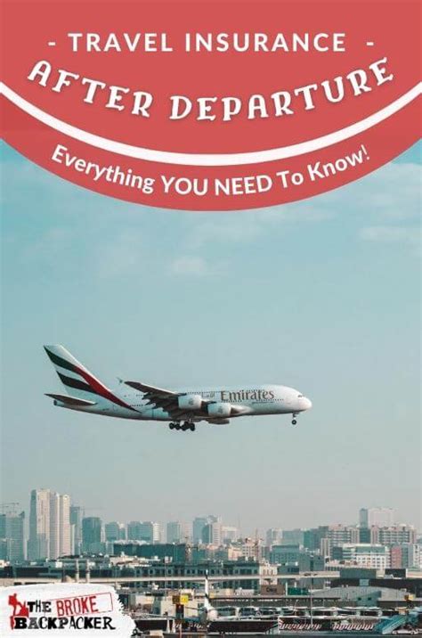 can i buy travel insurance after departure